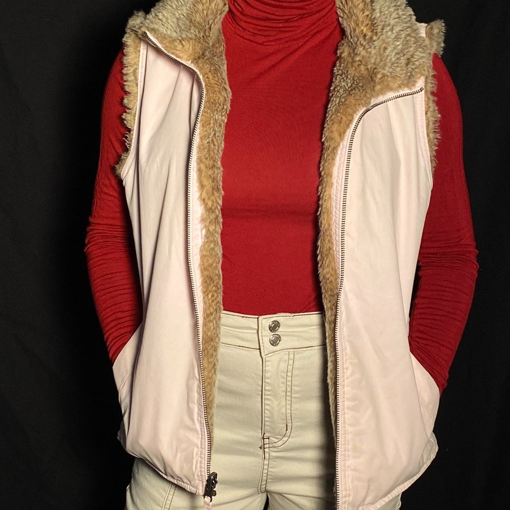GAP Reversible Fur Vest